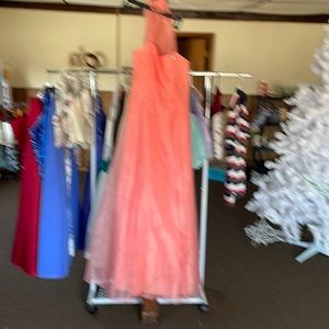 Peach Prom/Formal Dress
